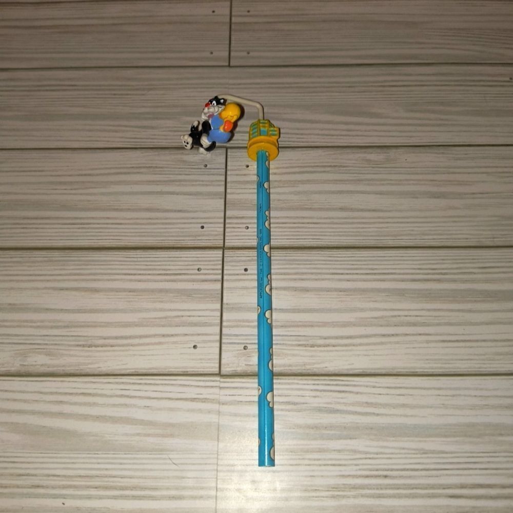 Looney Tunes Vintage 1988 Tweety Bird Pencil Topper Applause 3D With Movement
